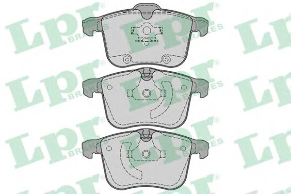 05P1244 LPR Колодки передние