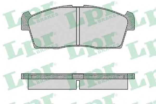 05P1442 LPR sapatas do freio dianteiras de disco