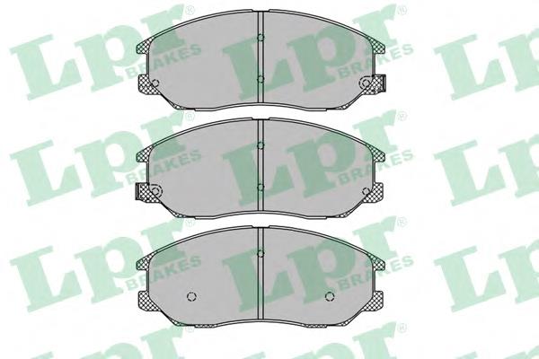 05P1448 LPR Колодки передние
