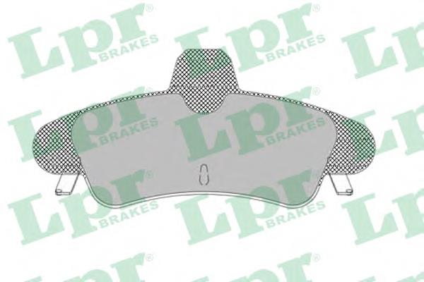 Задние дисковые колодки LPR 05P1292