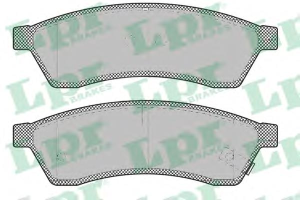 Купить 05P1320 LPR Колодки тормозные задние, дисковые