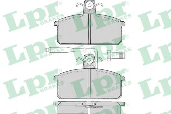 05P099 LPR Колодки передние