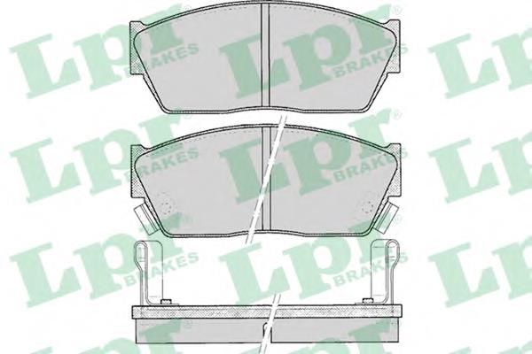 Колодки LPR 05P076 цена, от 14.94 USD