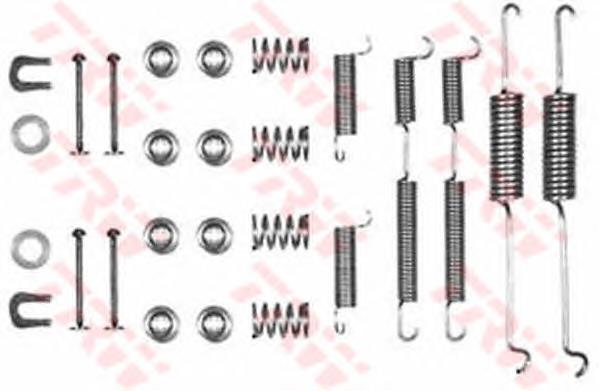 SFK11 TRW kit de reparação das sapatas do freio