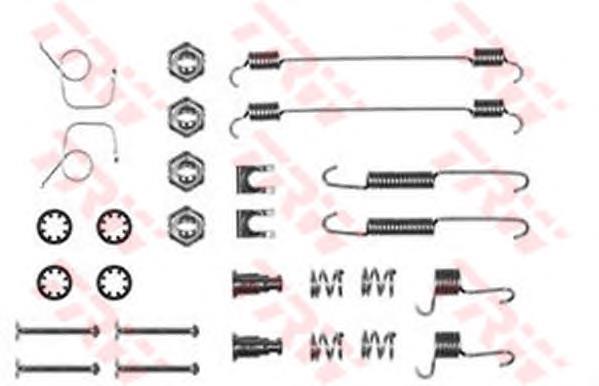 SFK105 TRW kit de montagem das sapatas traseiras de tambor