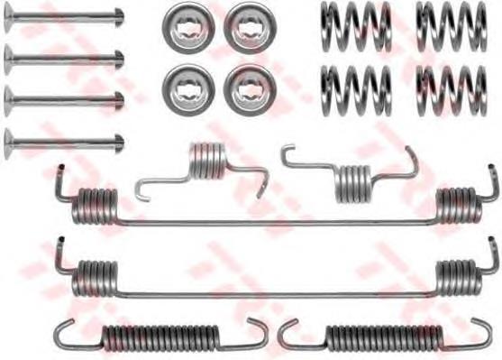 LY1303 Polcar kit de montagem das sapatas traseiras de tambor