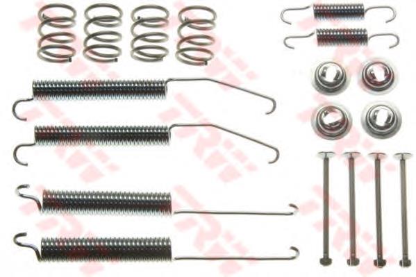 Kit de montagem das sapatas traseiras de tambor para Mitsubishi L 200 (K60, K70)