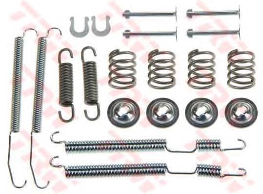 Установочный комплект задних барабанных колодок TRW SFK292 цена, от 6.76 USD