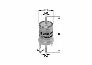 MBNA1503 Clean filtro de combustível