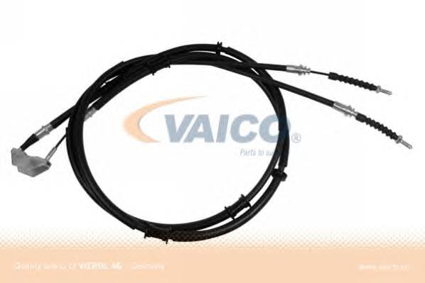 V40-30003 VEMO/Vaico трос ручного тормоза задний правый/левый