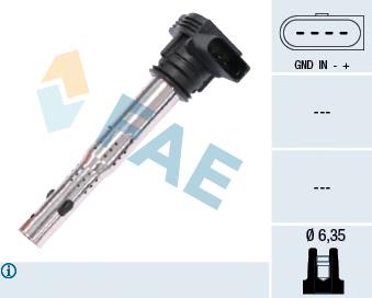 80240 FAE bobina de ignição