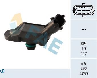 15021 FAE sensor de pressão no coletor de admissão, map