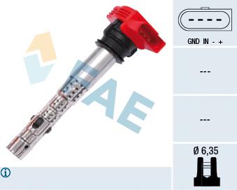 Катушка зажигания 80248 FAE