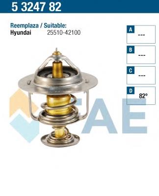 5324782 FAE termostato