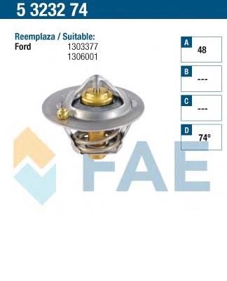 5323274 FAE termostato