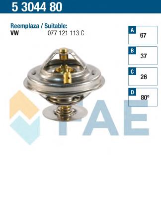 5304480 FAE termostato
