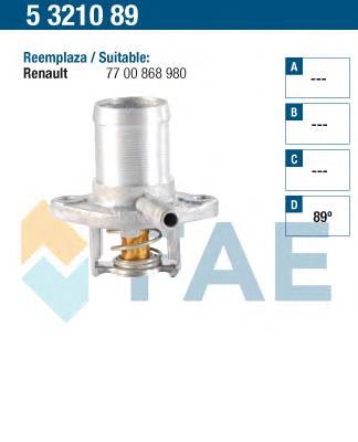 5321089 FAE termostato