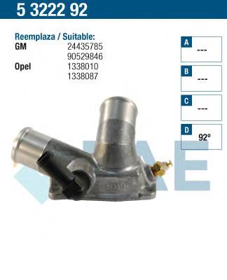 5322292 FAE termostato