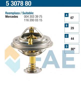 5307880 FAE termostato