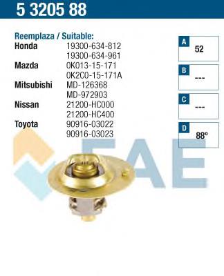 5320588 FAE termostato