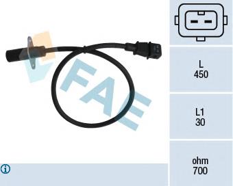 Датчик положения коленчатого вала FAE 79001 цена, от 19.82 USD