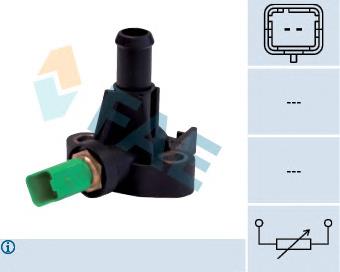 33850 FAE sensor de temperatura do fluido de esfriamento