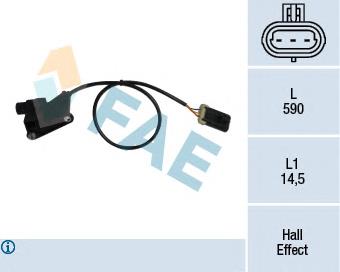 79137 FAE sensor de posição da árvore distribuidora