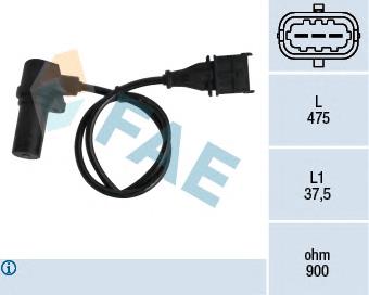 79060 FAE sensor de posição (de revoluções de cambota)