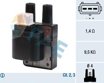 80205 FAE bobina de ignição