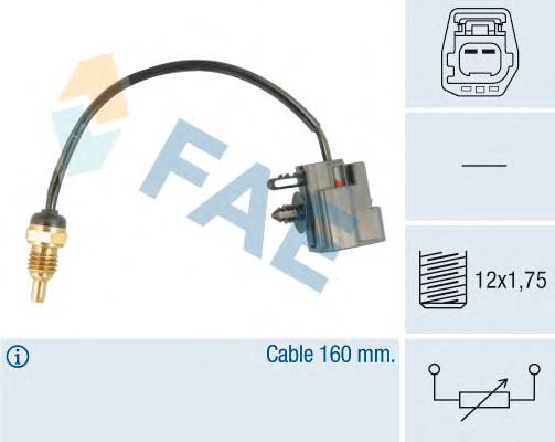 Датчик указателя температуры охлаждающей жидкости FAE 32426 цена, от 11.84 USD
