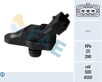 15053 FAE sensor de pressão no coletor de admissão, map