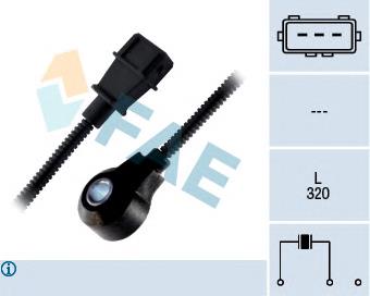 Sensor de detonação 60203 FAE