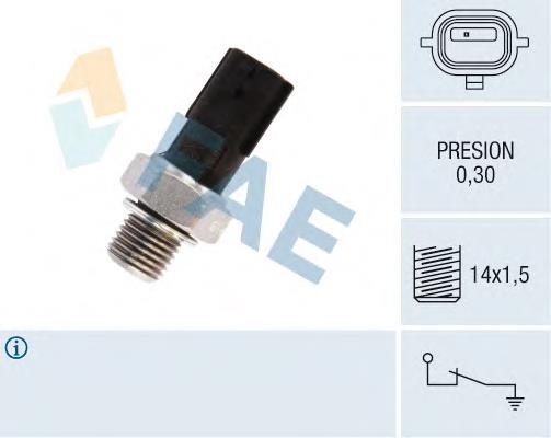 12703 FAE sensor de pressão de óleo