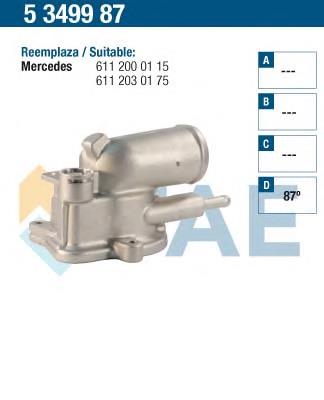 5349987 FAE termostato