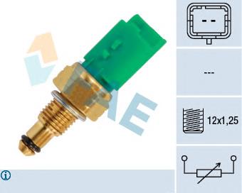 33695 FAE sensor de temperatura do fluido de esfriamento