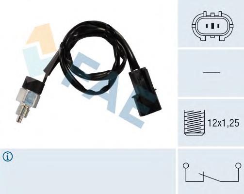 Sensor de ativação das luzes de marcha à ré 41246 FAE