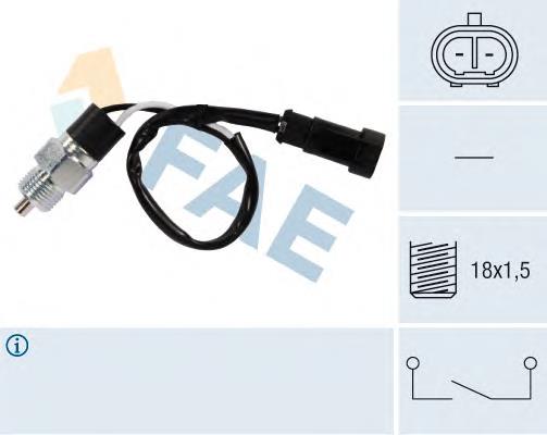 Sensor de ativação das luzes de marcha à ré 40831 FAE