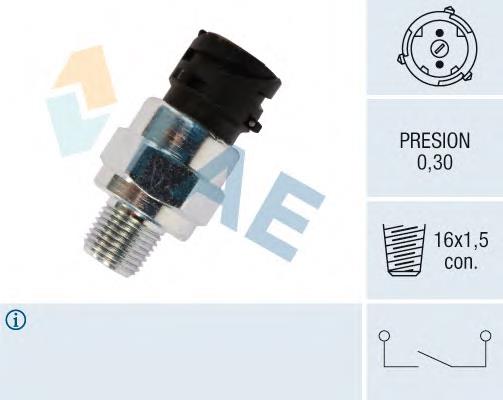 Sensor de pressão do sistema do freio pneumático 18112 FAE