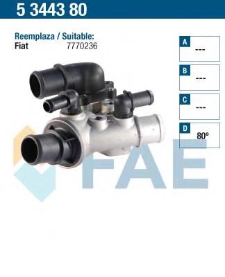 5344380 FAE termostato