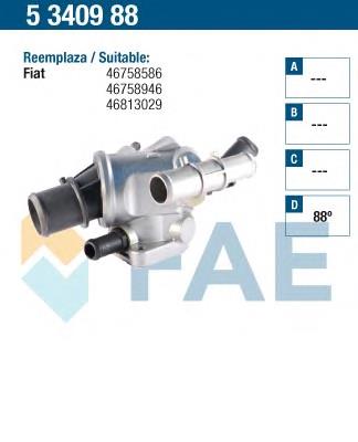 5340988 FAE termostato