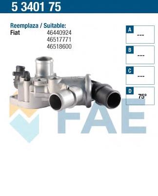 Termostato 5340175 FAE