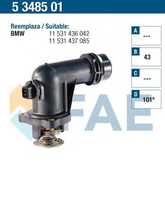 5348501 FAE termostato