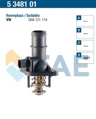 5348101 FAE termostato