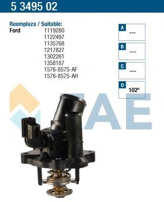 5349502 FAE termostato