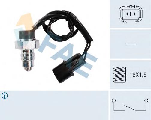 Sensor de ativação das luzes de marcha à ré para Citroen C-Crosser (EP)