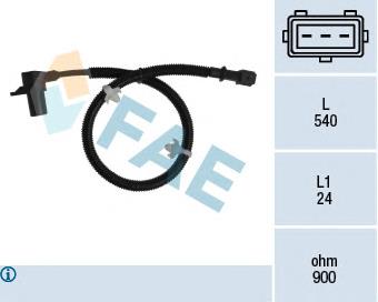 550857 ERA sensor de posição (de revoluções de cambota)