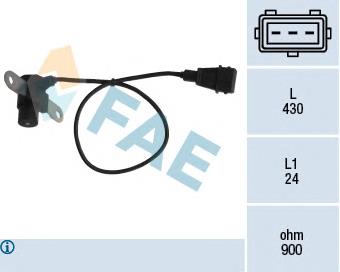 Купить 79032 FAE Датчик оборотов коленвала