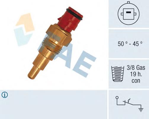 8942716020 Toyota sensor de temperatura do fluido de esfriamento (de ativação de ventilador do radiador)