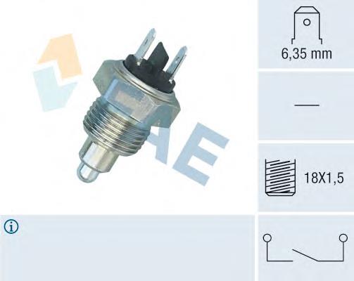 Sensor de ativação das luzes de marcha à ré 40970 FAE