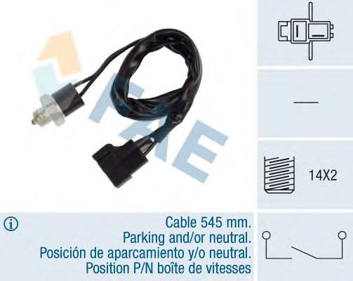 40985 FAE sensor de ativação das luzes de marcha à ré